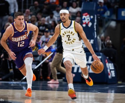 布克43分内姆布哈德23分 太阳击败步行者4连胜